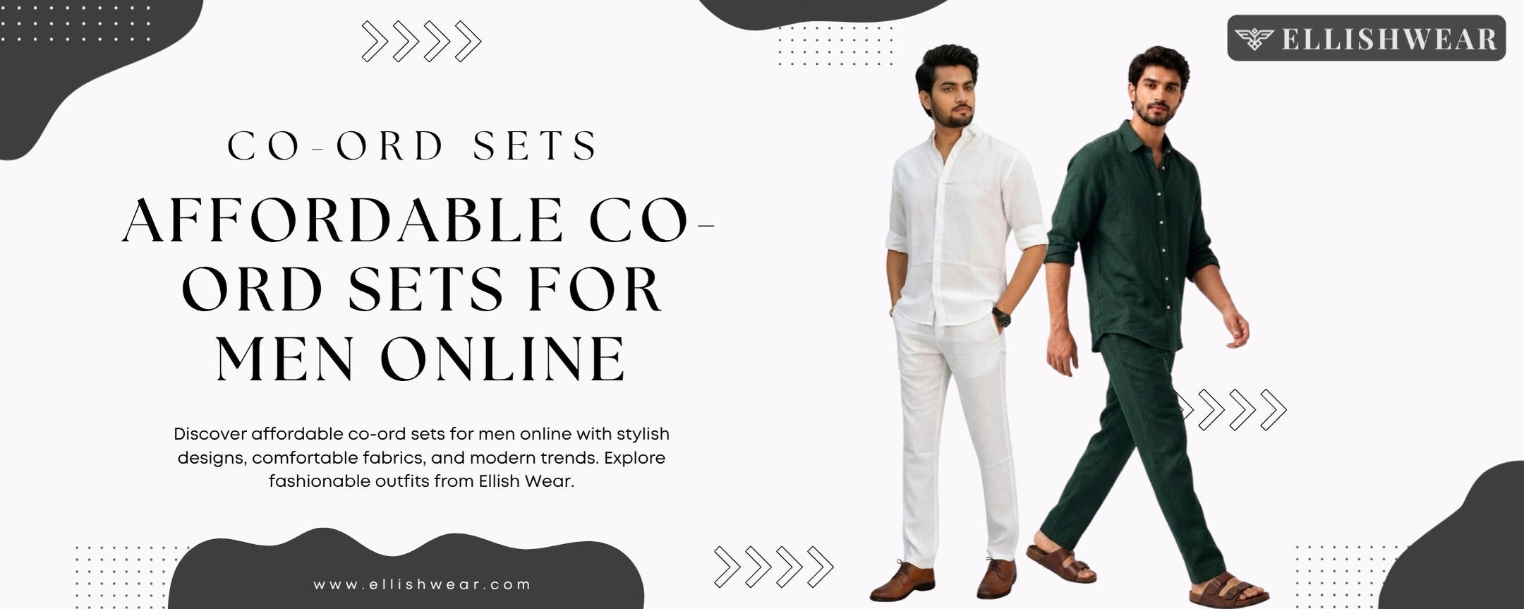 Affordable Co-Ord Sets for Men Online | Stylish Men’s Fashion – Ellish Wear