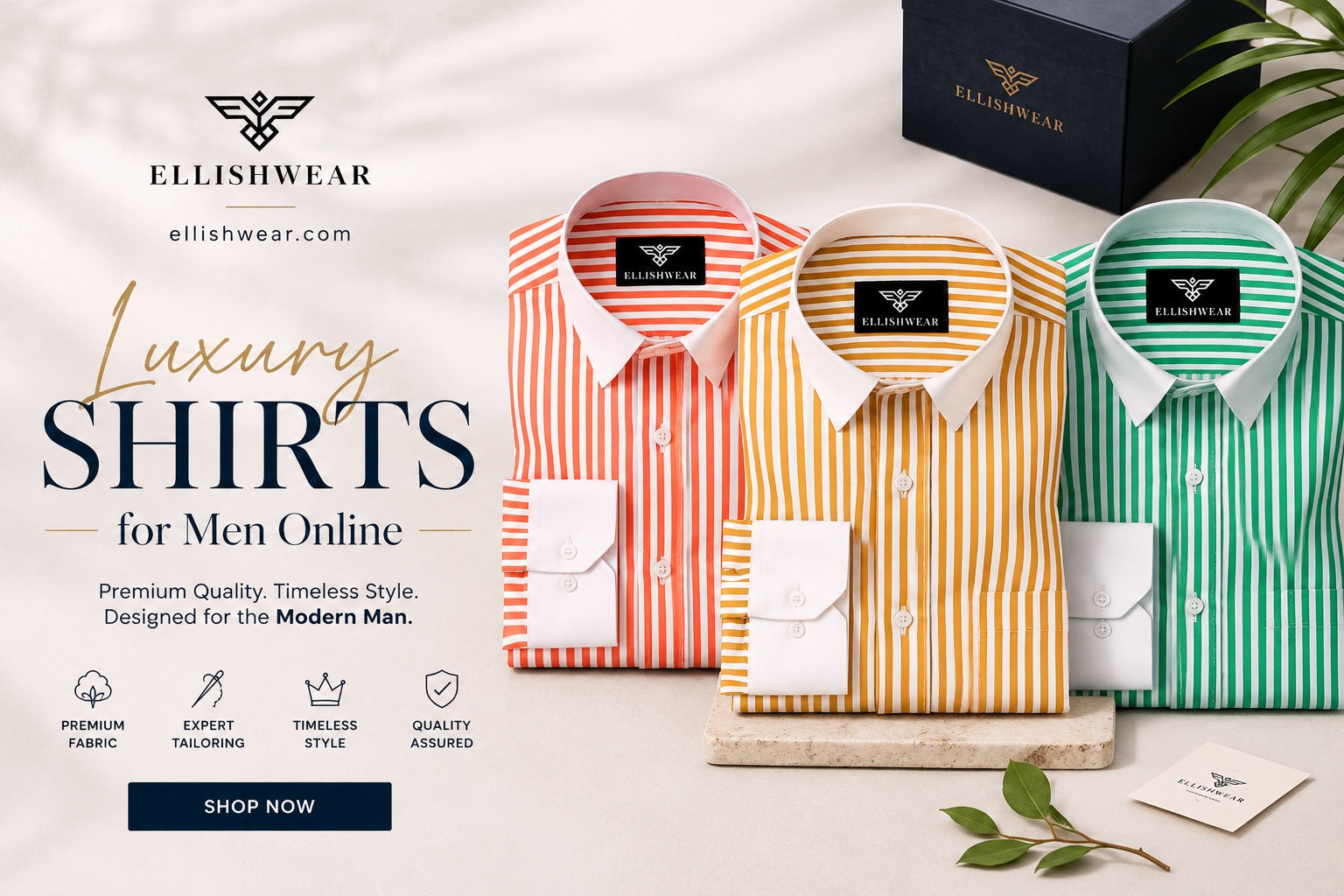 Luxury Shirts for Men Online | Premium Men’s Fashion – Ellish Wear