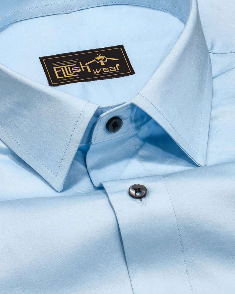 Sky Super Soft Premium Cotton Luxury Formal Shirt