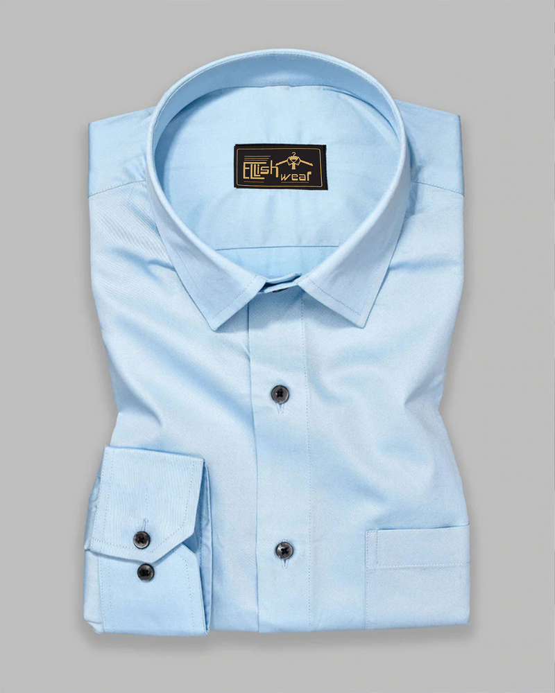 Sky Super Soft Premium Cotton Luxury Formal Shirt