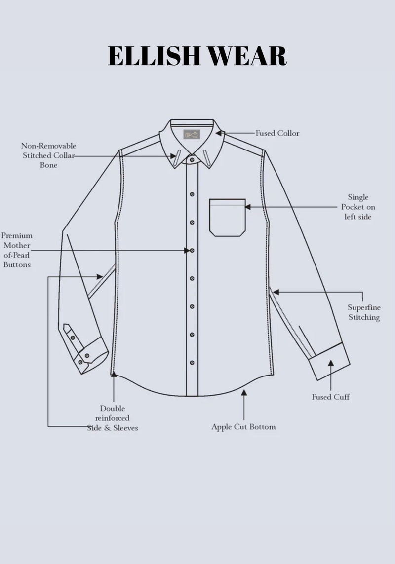 Jet Black Premium Giza Cotton Shirt