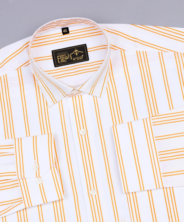 Golden Stripes Amberline Classic – Spread Collar Edition
