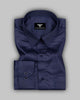 Blue Soft Touch Satin Premium Shirt