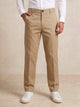 Cenovix Beige Premium Stretchable Formal Trouser