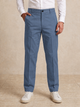 Cenovix Steel Blue Premium Stretchable Formal Trouser